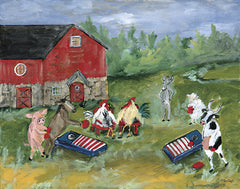 REAR459 - Barnyard Cornhole Tournament - 16x12