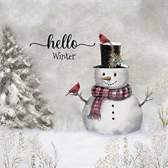 RLV789 - Hello Winter Snowman - 12x12