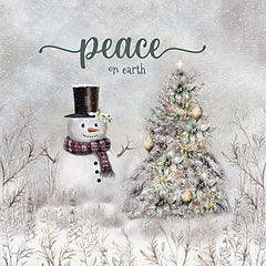 RLV790 - Peace on Earth Snowman - 12x12