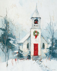 SA412 - Winter Wonderland Church - 12x16
