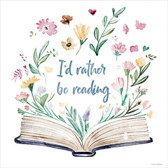 SA583 - I'd Rather be Reading - 12x12