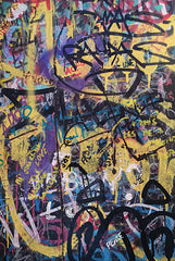 SB1324 - Graffiti Wall 1    - 12x18