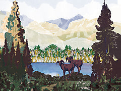SDS1544 - Lake and Peaks - 16x12