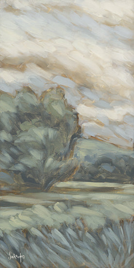 Sara G. Designs SGD197 - SGD197 - Windy Moor II - 9x18 Landscape, Trees, Sky, Clouds, Moor, Windy Moor, Brushstrokes from Penny Lane