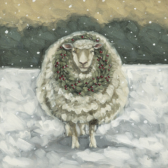 Sara G. Designs SGD326 - SGD326 - Barnyard Bliss 1    - 12x12 horse portrait, rustic feel, painterly brush strokes, elegant equine art, farm animal from Penny Lane