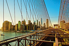 STAR238 - Brooklyn Bridge at Sunset - 18x12