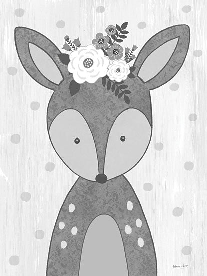 Annie LaPoint ALP2371 - ALP2371 - Little Deer - 12x16 Baby, Baby's Room, New Baby, Deer, Floral Crown, Whimsical, Decorative, Girls from Penny Lane