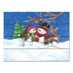 ART1281PAL - Snow Couple - 16x12