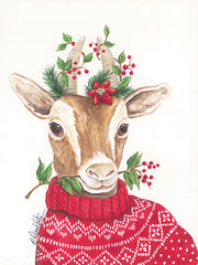 ART1292 - Christmas Goat - 12x16