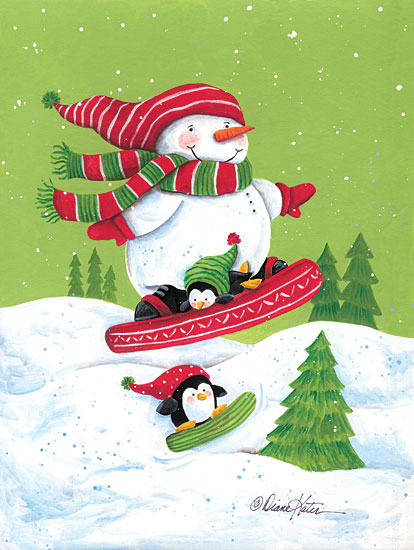 Diane Kater Licensing ART1323LIC - ART1323LIC - Snowboarding Fun - 0  from Penny Lane