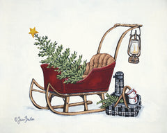 BAKE162 - Winter Sleigh Picnic   - 16x12