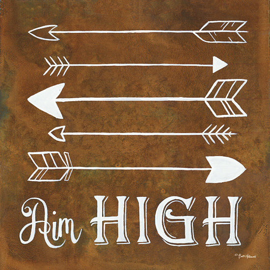 Britt Hallowell BHAR442 - Aim High - Arrows, Motivating from Penny Lane Publishing