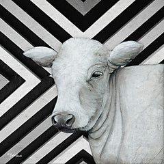 BHAR565 - January Cow II - 12x12