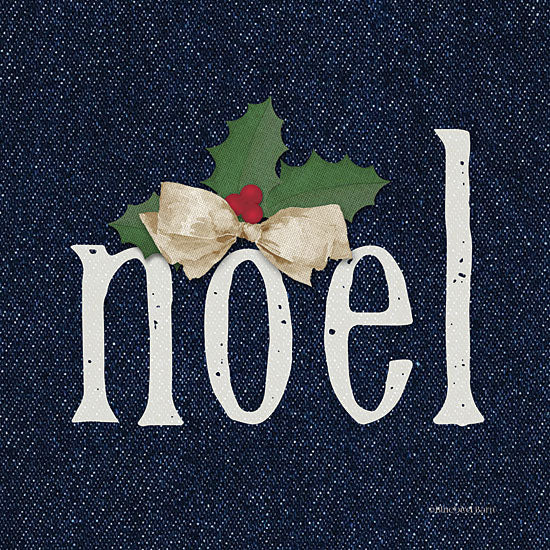 Bluebird Barn BLUE435 - BLUE435 - Noel - 12x12 Holidays, Christmas, Noel, Holly Berry, Bow, Blue & White from Penny Lane