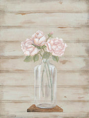 BR439 - Roses in Glass Vase - 12x16
