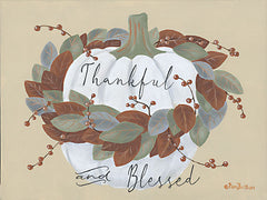 BR606 - Thankful and Blessed Pumpkin - 16x12