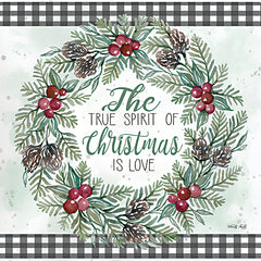 CIN2095 - The True Spirit Wreath    - 12x12