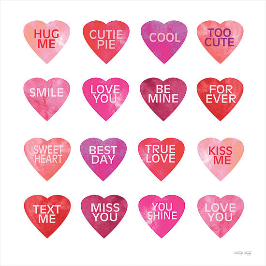 Cindy Jacobs CIN2900 - CIN2900 - Be Mine Hearts I - 12x12 Be Mine Hearts, Hearts, Candy Hearts, Inspirations, Signs from Penny Lane