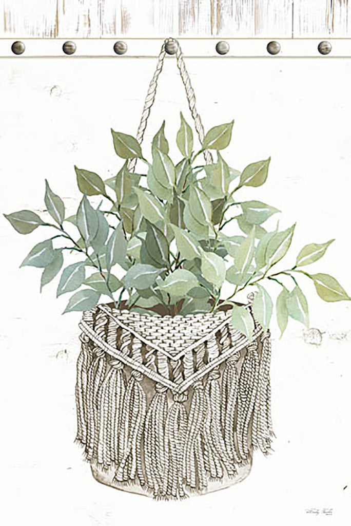 Cindy Jacobs Licensing CIN3356LIC - CIN3356LIC - Macrame Purse with Greenery II - 0  from Penny Lane