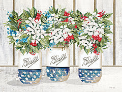 CIN3825LIC - Red, White and Blue Blooms - 0
