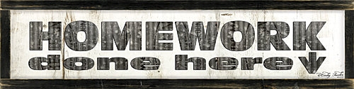 Cindy Jacobs CIN712 - Homework Done Here - Homework, Children, Signs from Penny Lane Publishing