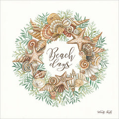 CIN717 - Beach Days Shell Wreath - 12x12