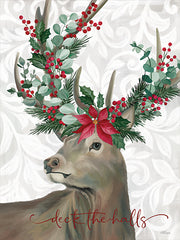 CTD118 - Deck the Halls Deer - 12x16