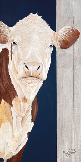 Diane Fifer DF137 - DF137 - Come on In     - 9x18 Cow, Farm, Barn, Portrait, Farm Animals from Penny Lane