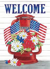 DS2052 - Welcome Patriotic Lantern - 12x16