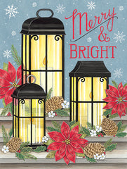 DS2168 - Three Holiday Lanterns - 12x16