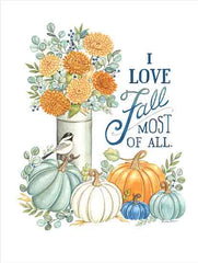 DS2254 - I Love Fall Most of All - 12x16