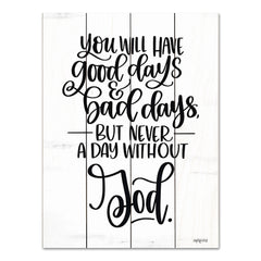 DUST1013PAL - Never a Day Without God - 12x16