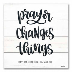 DUST822PAL - Bathroom Prayer Changes Things II - 12x12