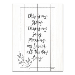 DUST978PAL - Praising My Savior - 12x16