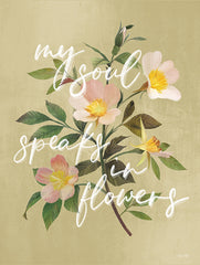 FEN280 - My Soul Speaks in Flowers     - 12x16