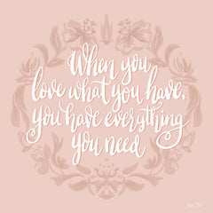 FEN575 - Love What You Have - 12x12
