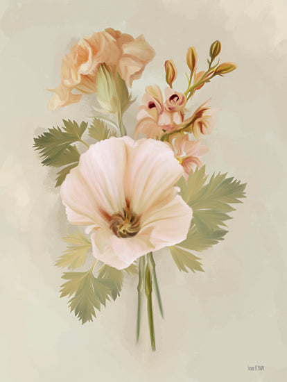 House Fenway FEN841 - FEN841 - Peach Carnations I - 12x16 Flowers, Carnations, Peach Flowers, Blooms, Spring from Penny Lane
