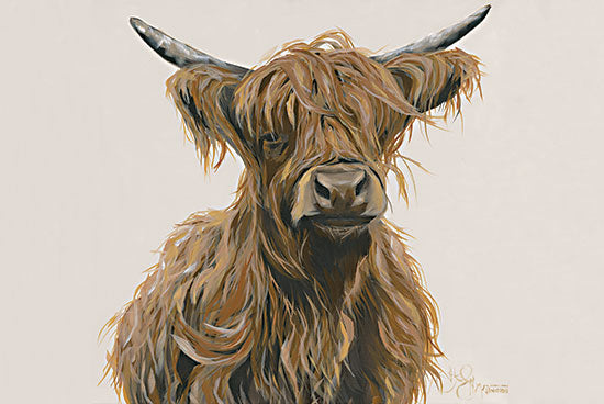 Hollihocks Art HH240 - HH240 - Highland Harry - 18x12 Cow, Highland Cow, Farm Animal, Portrait from Penny Lane