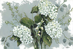 HOLD160 - Hydrangeas in White - 18x12