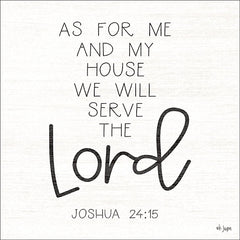 JAXN383 - We Will Serve the Lord  - 12x12