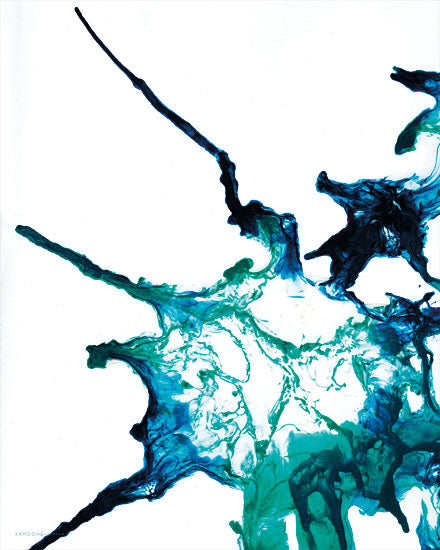 Kamdon Kreations KAM212 - KAM212 - Ocean Living 2 - 12x18 Abstract, Blue, Green from Penny Lane