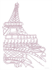 KAM235 - Eiffel Tower - 12x16