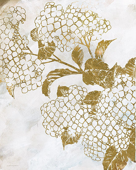 Kamdon Kreations KAM250 - KAM250 - Brass Beauty 2 - 12x16 Flowers, Gold & White, Bouquet, Blooms, Botanical from Penny Lane