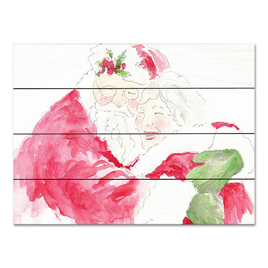 Kamdon Kreations KAM546PAL - KAM546PAL - Christmas Spirit - 16x12 Christmas, Holidays, Santa Claus, Mrs. Claus, Christmas Love from Penny Lane