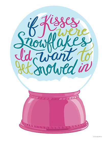 Kamdon Kreations KAM572 - KAM572 - If Kisses Were Snowflakes - 12x16 Winter, Snow Globe, Typography, Signs, If Kisses Were Snowflakes, Snow from Penny Lane