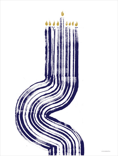 Kamdon Kreations KAM846 - KAM846 - Exodus - 12x16 Hanukkah, Menorah, Candles, Abstract, Religious, Winter from Penny Lane