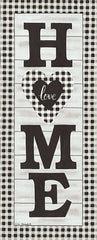 KEN1138 - Black & White Plaid Home - 8x20