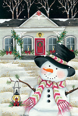 KEN1148 - Front Porch & Snowman - 12x18