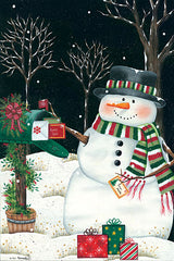 KEN1150 - Mailbox & Snowman - 12x18