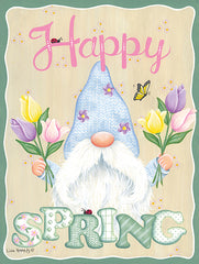 KEN1277 - Happy Spring Gnome - 12x16